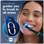 Oral B Eltandborste iO6 Black Lava, 1 Extra Refill