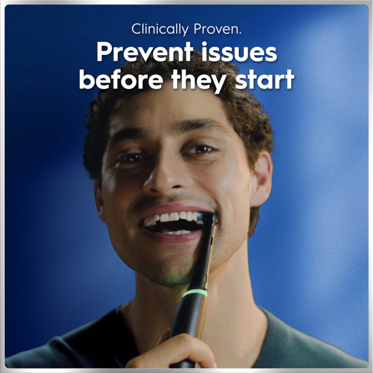 Oral B Eltandborste iO6 BlackLava/PinkSand Sens Duo 1Extra Ref