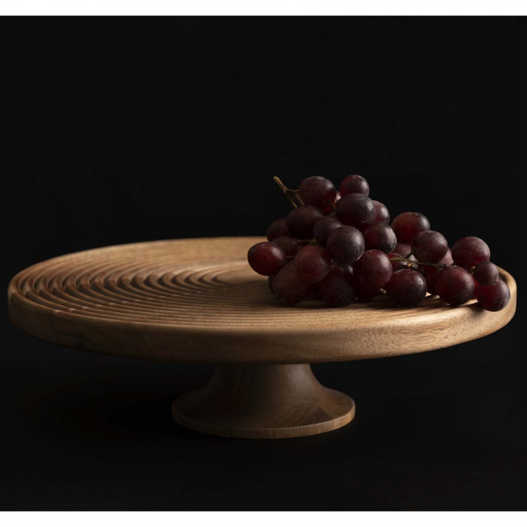 Maku Uppläggningsfat akacia 30 cm