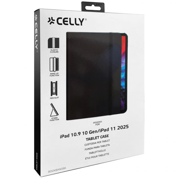 Celly BookBand Booklet iPad 10,9