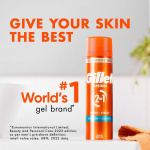 Gillette Rakgel Fusion Ultra Moist, Återfuktande för män med Kakaosmör, 200ml