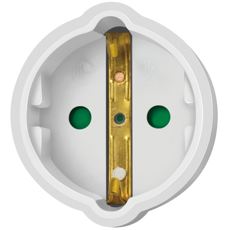 LogiLink Förlängningskabel Jordad Inomhus Vit 5m