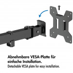 LogiLink Monitorfäste 17-32