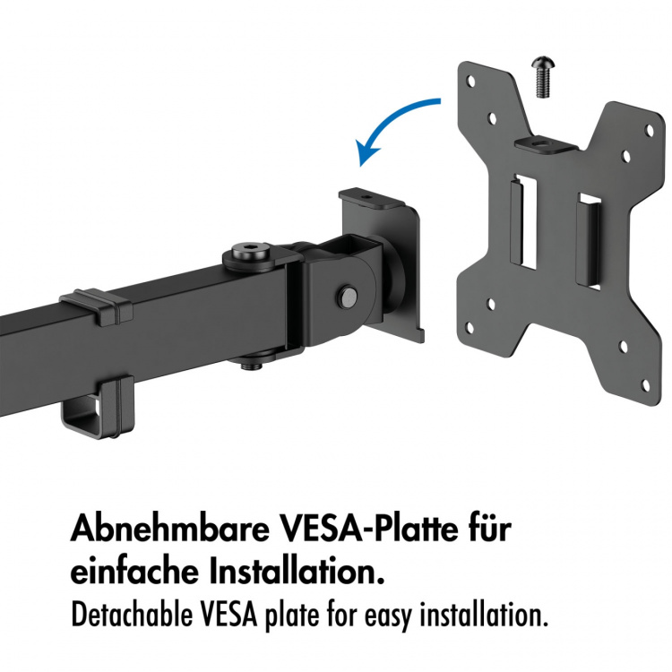 LogiLink Monitorfäste/fot Trippel 17-32