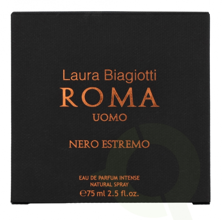 Laura Biagiotti Roma Uomo Nero Estremo Edp Intense Spray 75 ml