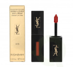 Yves Saint Laurent YSL Rouge Pur Couture Vernis A Levres Vinyl Creamy Lip Gloss 5.5 ml #416 Psychedelic Chili