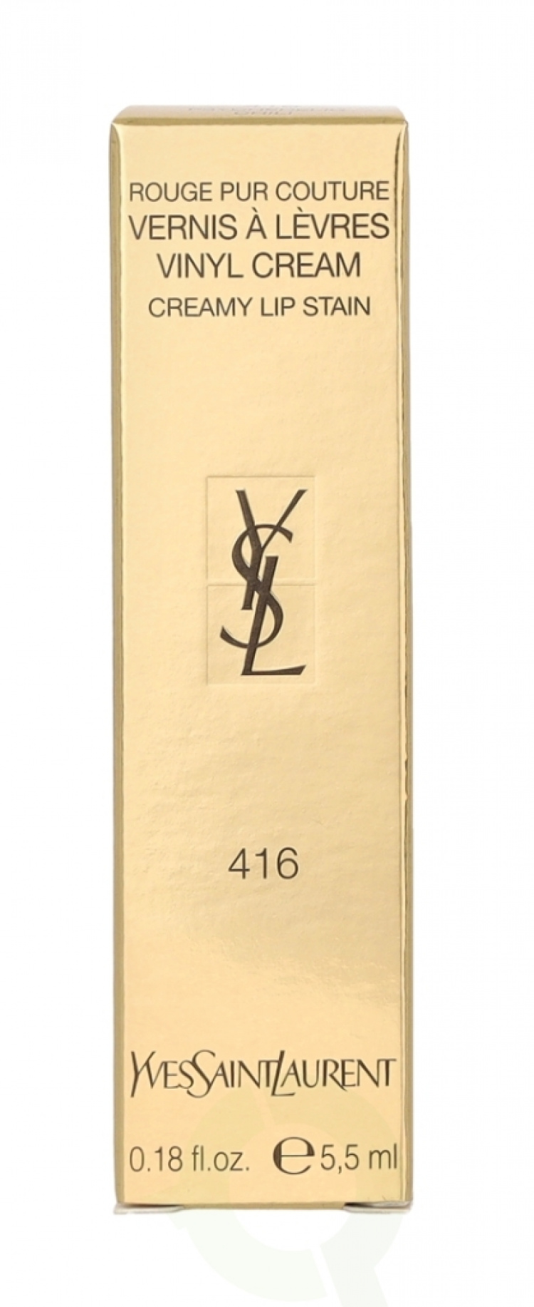 Yves Saint Laurent YSL Rouge Pur Couture Vernis A Levres Vinyl Creamy Lip Gloss 5.5 ml #416 Psychedelic Chili