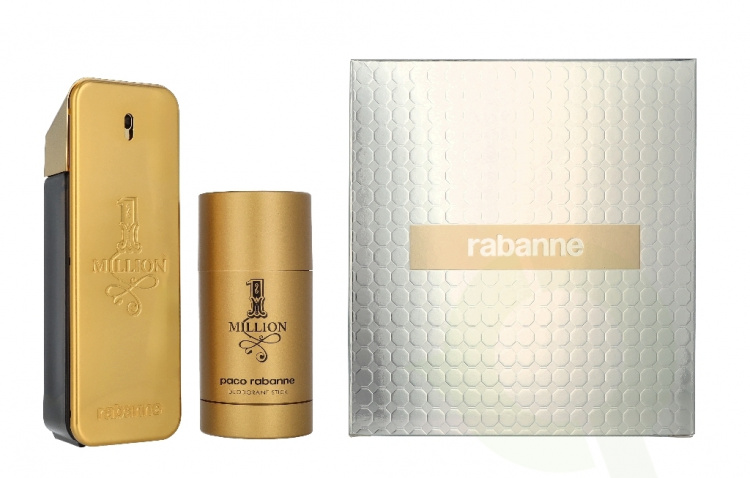Paco Rabanne 1 Million Giftset 175 ml Edt Spray 100ml/Deodorant Stick 75ml