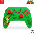 PowerA Trådlös handkontroll för Nintendo Switch – Hungry Yoshi – Grön