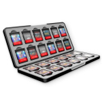 Freaks and Geeks 24-i-1 spelkortfodral – Nintendo Switch 2