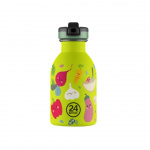 24Bottles Urban Bottle – Veggie Friends – Lime – 250 ml
