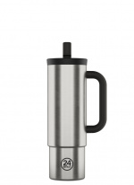 24Bottles Straw Cup – borstat stål – 800 ml