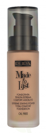 Pupa Milano Pupa Made To Last Total Comfort Foundation SPF10 30 ml #055 Cinnamon Beige