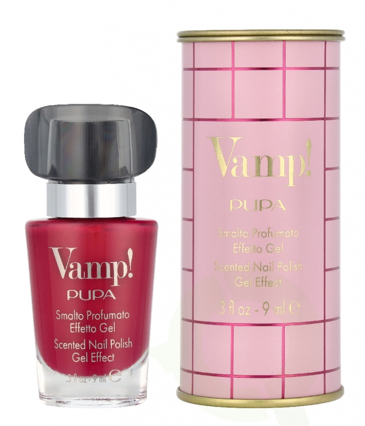 Pupa Milano Pupa Vamp! Scented Nail Polish Gel Effect 9 ml #317 Hypnotic Cherry