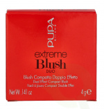 Pupa Milano Pupa Extreme Blush Duo Effect Compact Blush 4 g #130 Radiant Peach - Matt Salmon