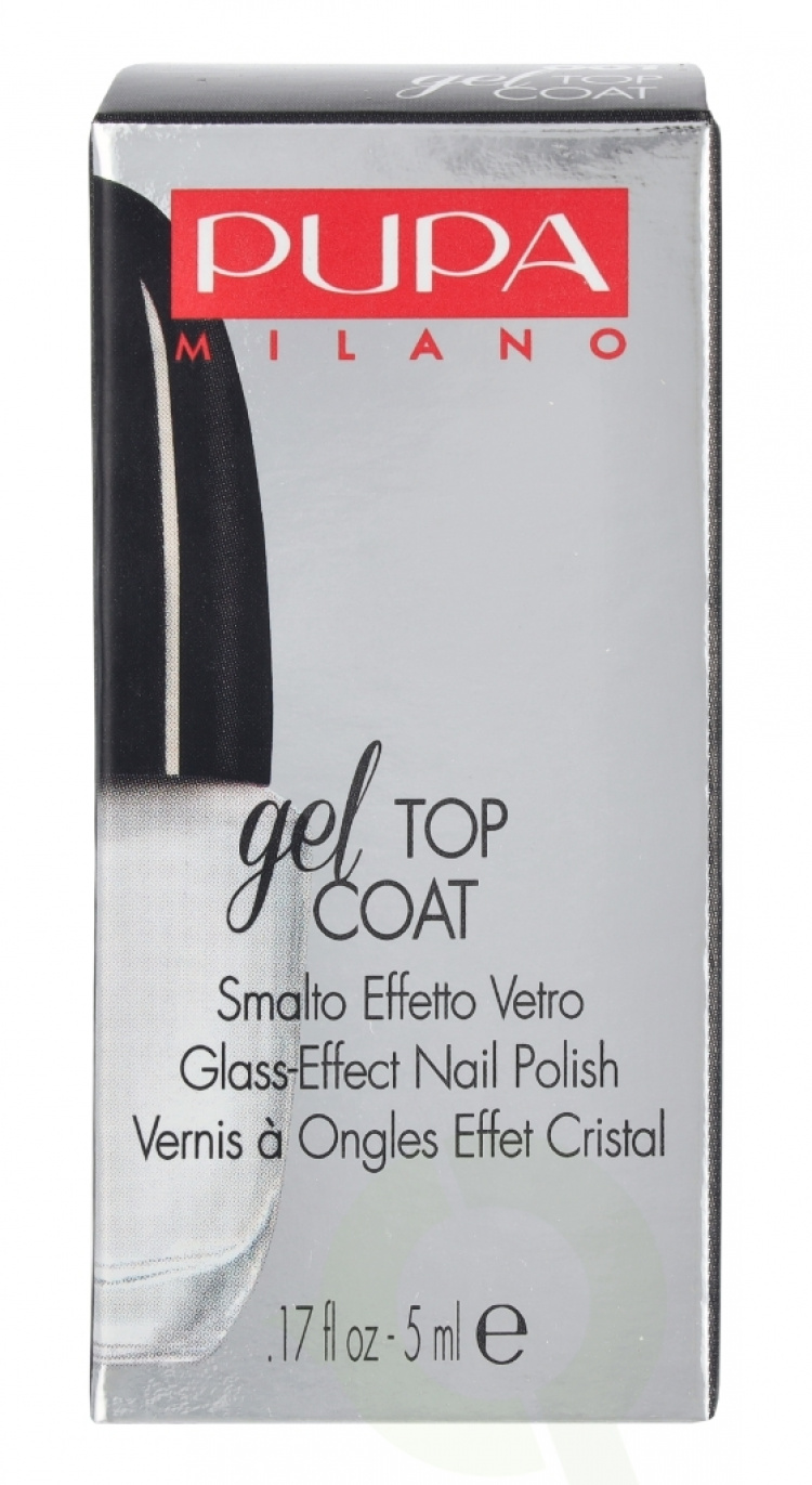 Pupa Milano Pupa Lasting Color Gel Glass Effect Nail Polish 5 ml Gel Top Coat