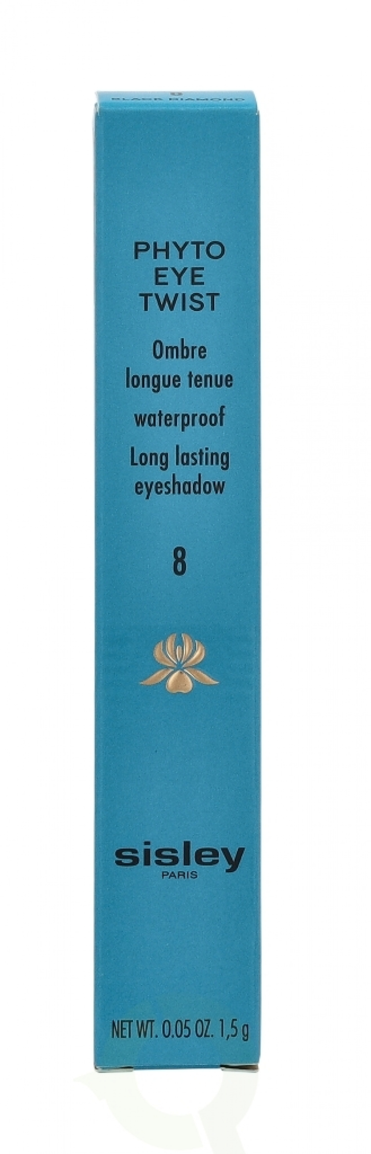 Sisley Phyto Eye Twist Waterproof Long-Lasting Eyeshadow 1.5 g #08 Black Diamond