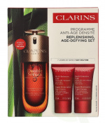 Clarins Replenishing Age-Defying Set 83 ml Serum 50ml/Day Cream 15ml/Night Cream 15ml/Eye gel 3ml