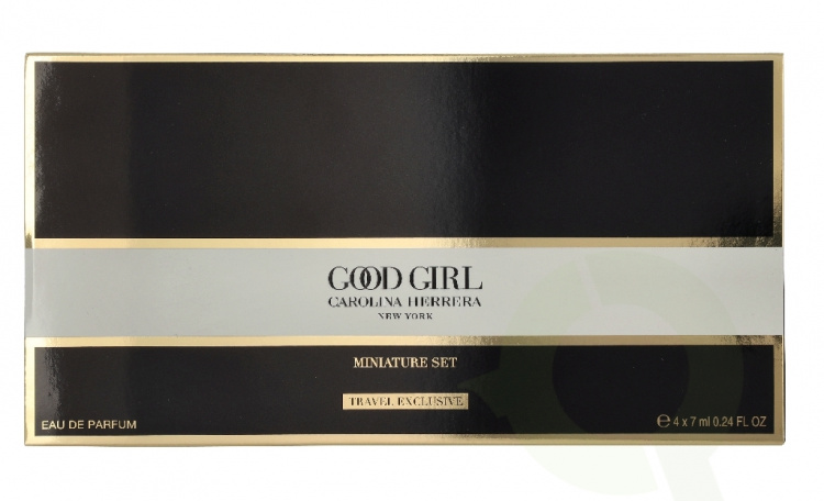 Carolina Herrera Good Girl Giftset 28 ml Edp Spray Edp 7ml/Very Good Girl Edp 7ml/Good Girl Blush Edp 7ml/Jasmine Absolute Edp 7ml