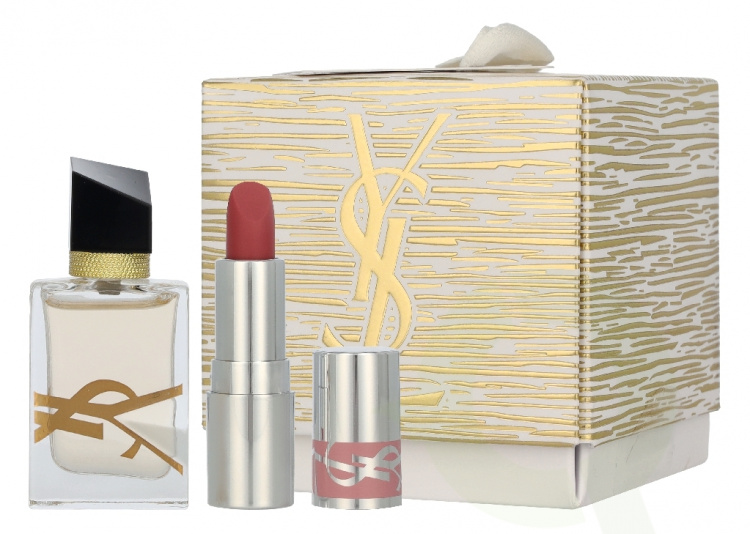 Yves Saint Laurent YSL Libre Giftset 8.8 ml Edp Spray 7,5ml/#44 Loveshine Lipstick 1,3gr
