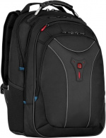 Wenger Carbon Backpack – ryggsäck för 17-tums bärbar dator, svart