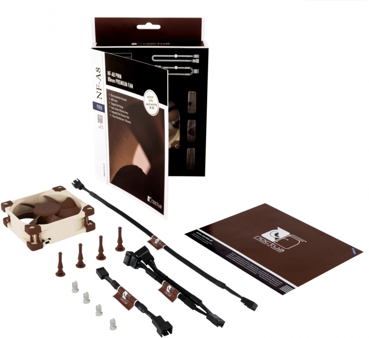 Noctua NF-A8 PWM 80 mm chassifläkt