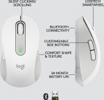 Logitech Signature M650 – trådlös mus, vit