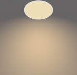 Philips Superslim CL550 taklampa, rund, vit, 3600 lm, 2700K
