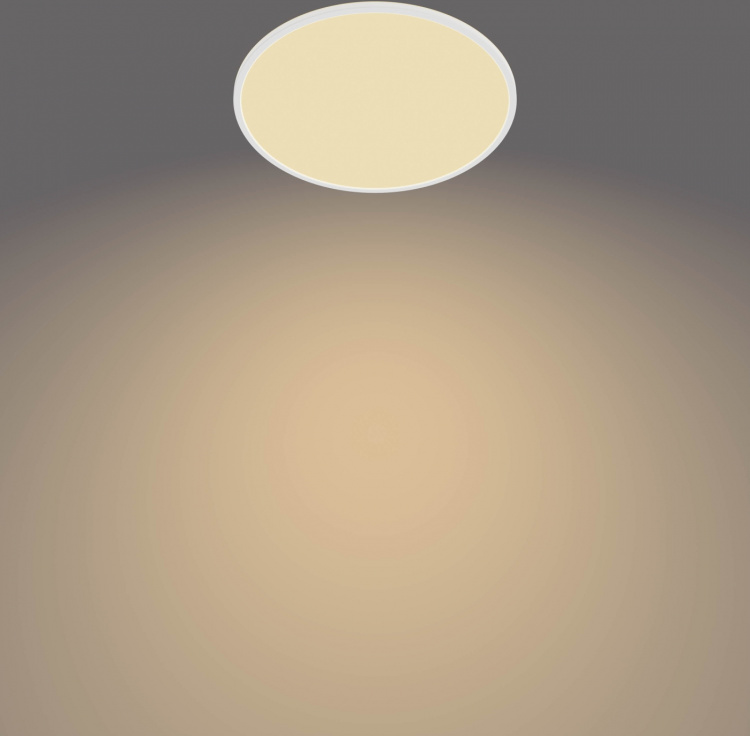 Philips Superslim CL550 taklampa, rund, vit, 3600 lm, 2700K