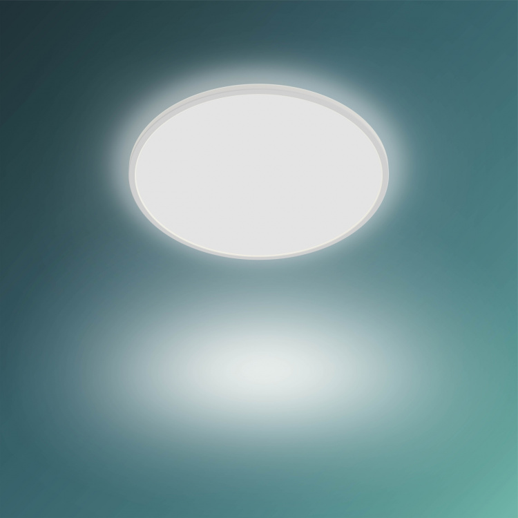 Philips Superslim CL550 taklampa, rund, vit, 3600 lm, 2700K