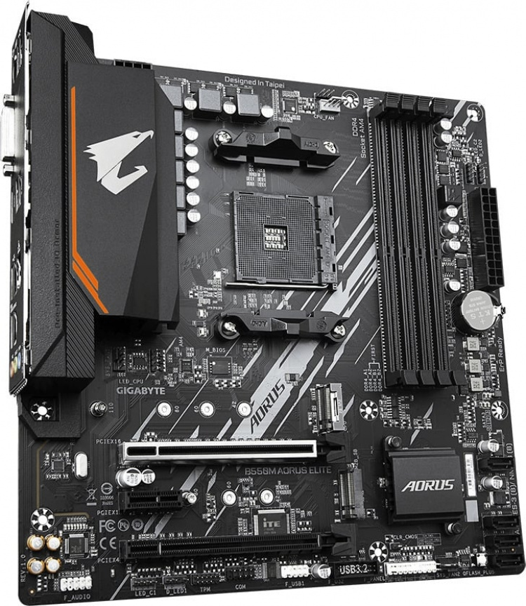 Gigabyte B550M AORUS ELITE AM4 mATX-moderkort