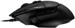 Logitech G502 X-spelmus, svart