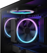 NZXT T120 RGB-processorkylare, svart 