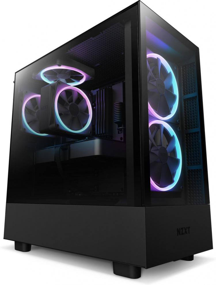 NZXT T120 RGB-processorkylare, svart 