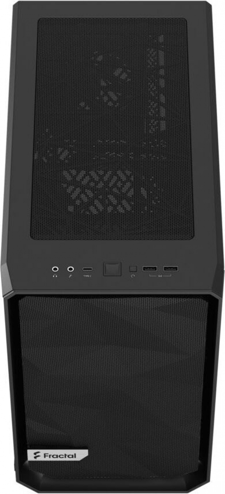 Fractal Design Meshify 2 Nano Mini-ITX-chassi, svart