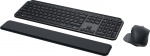 Logitech MX Keys S Combo – tangentbord och mus med handledsstöd, grafitgrå