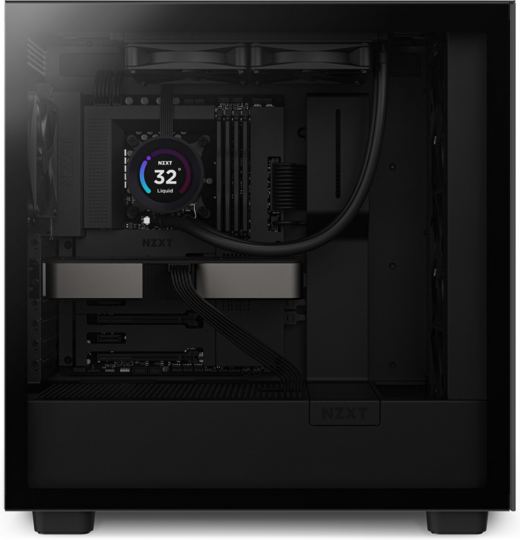NZXT Kraken Elite 240 – vätskekylningssystem, svart