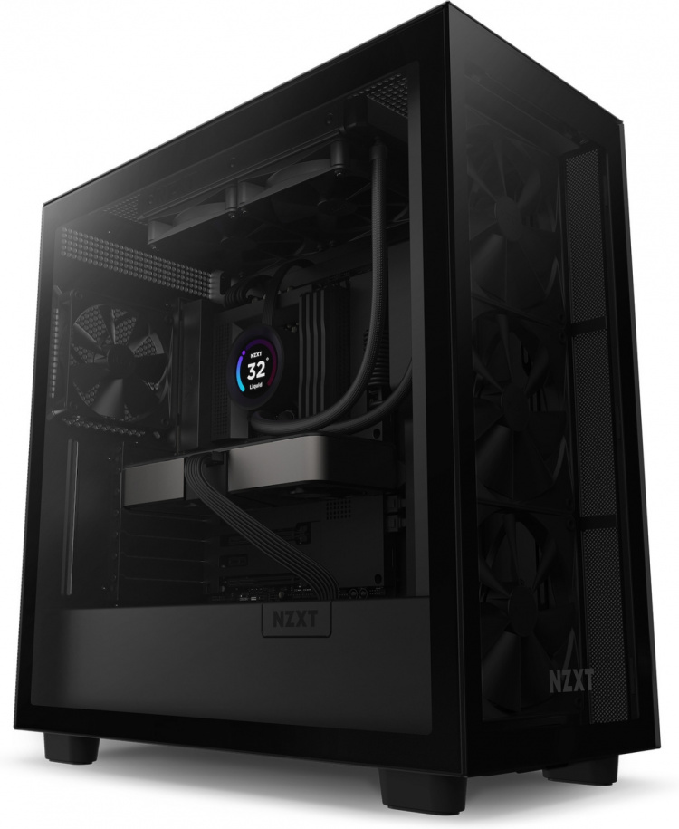 NZXT Kraken Elite 240 – vätskekylningssystem, svart