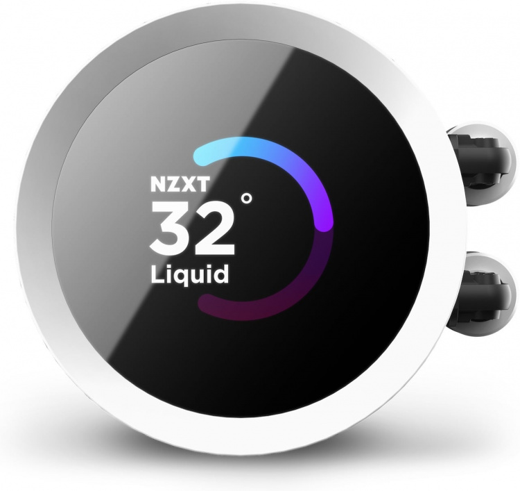 NZXT Kraken 240 RGB – vätskekylningssystem, vitt