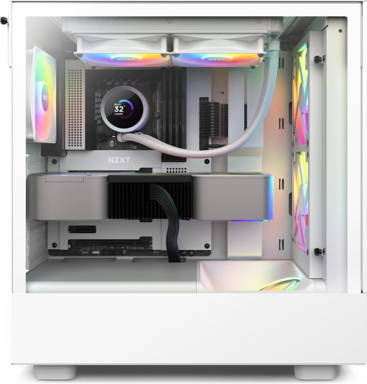 NZXT Kraken 240 RGB – vätskekylningssystem, vitt