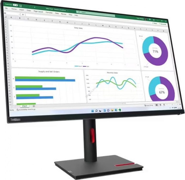 Lenovo ThinkVision T32h-30 31,5-tums WQHD-skärm