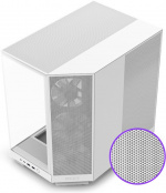 NZXT H6 Flow ATX-chassi med panoramafönster, svart I utformningen