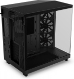 NZXT H6 Flow ATX-chassi med panoramafönster, svart I utformningen