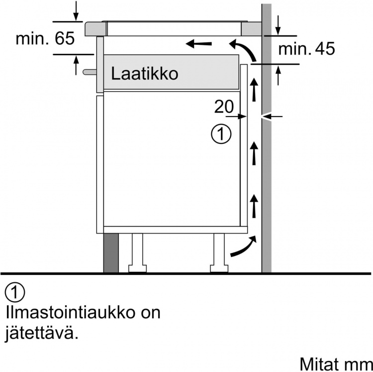 Siemens EX375FXB1E Domino iQ700 induktionshäll, 30 cm