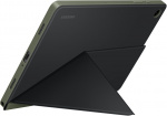 Samsung Galaxy Tab A9+ Book Cover-skyddsfodral, svart