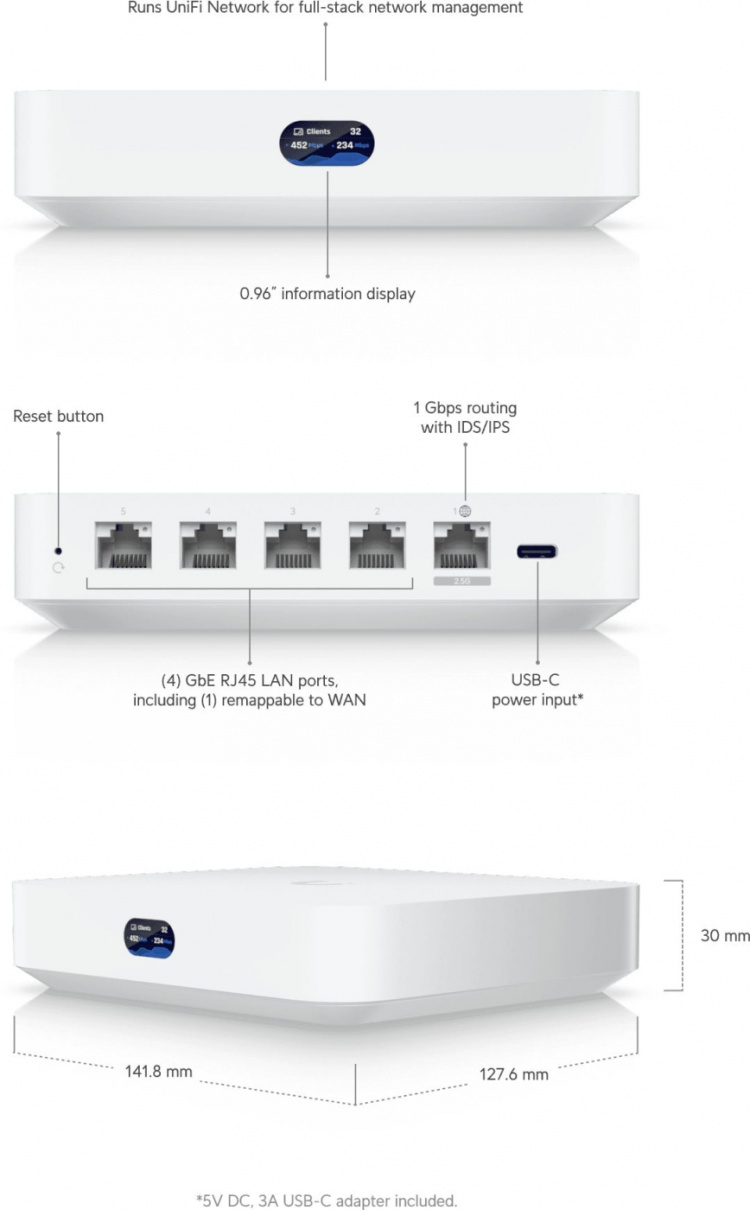Ubiquiti Ubiquiti Cloud Gateway Ultra-router