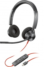 poly Blackwire 3320 stereomikrofon med headset, USB-C, Microsoft Teams-certifierad (8X220AA)