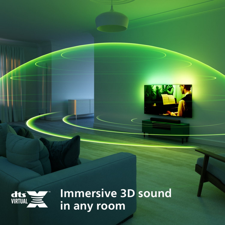 Philips TAB5109 2.0 Soundbar-ljudsystem