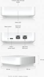 Ubiquiti UniFi Gateway Lite-brandvägg