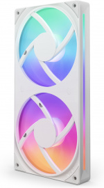 NZXT F240 RGB CORE-fläkt, 2 × 120 mm, vit